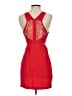 BCBGeneration 100% Recycled Polyester Red Cocktail Dress Size 0 - photo 2