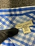 Appleseeds 100% Cotton Checkered-gingham Blue Long Sleeve Button-Down Shirt Size 16 (petite) - photo 7