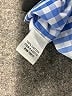 Appleseeds 100% Cotton Checkered-gingham Blue Long Sleeve Button-Down Shirt Size 16 (petite) - photo 8