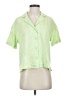 A New Day Green Short Sleeve Blouse Size S - photo 1