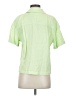 A New Day Green Short Sleeve Blouse Size S - photo 2