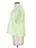 A New Day Green Short Sleeve Blouse Size S - photo 5