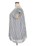 Max Studio Blue Short Sleeve Blouse Size 2X - photo 5