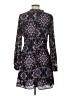 Everly 100% Polyester Paisley Purple Casual Dress Size L - photo 2