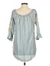 Standard Grace 100% Lyocell Blue 3/4 Sleeve Blouse Size S - photo 2