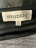 Studio 1 Color Block Gray Casual Dress Size M - photo 7
