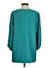 Tibi Teal 3/4 Sleeve Blouse Size S - photo 2
