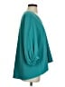 Tibi Teal 3/4 Sleeve Blouse Size S - photo 4