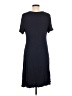 Unbranded Solid Black Casual Dress Size M - photo 2