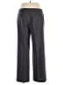 Linda Allard Ellen Tracy Plaid Gray Wool Pants Size 14 - photo 2