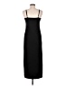 Never Fully Dressed Solid Black Casual Dress Size 6 - photo 2