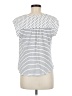 Daniel Rainn Polka Dots White Short Sleeve Blouse Size M - photo 2