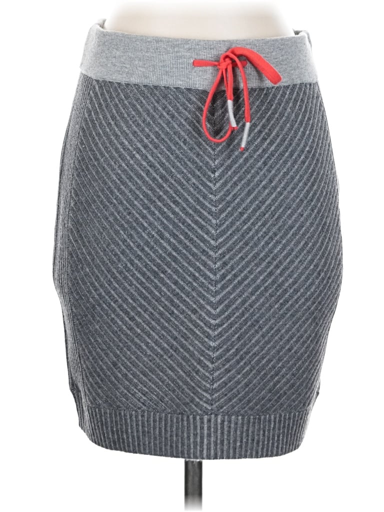 Pre-owned Title Nine Casual Skirt In Gray