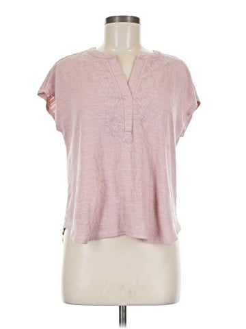 Cable & Gauge Short Sleeve Top (view 1)