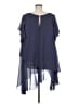 Unbranded 100% Polyester Blue Cocktail Dress Size M (estimated) - photo 2