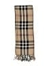 Unbranded Plaid Brown Tan Scarf One size - photo 2