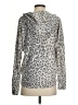 Chaser Animal Print Gray Pullover Sweater Size S - photo 2