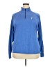 Elevate 100% Polyester Blue Long Sleeve Polo Size 2X - photo 1