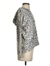 Chaser Animal Print Gray Pullover Sweater Size S - photo 4