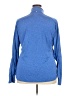 Elevate 100% Polyester Blue Long Sleeve Polo Size 2X - photo 2