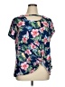 Unbranded Blue Short Sleeve Blouse Size XL - photo 1
