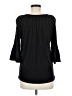 MICHAEL Michael Kors Black 3/4 Sleeve Top Size M - photo 2