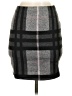 Select Plaid Gray Casual Skirt Size S - photo 2