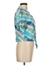 Rails Tie-dye Teal Short Sleeve Blouse Size M (estimated) - photo 4