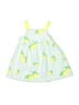Zara Tropical Green Dress Size 9-12 mo - photo 1