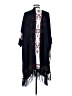 Wild Pearl 100% Acrylic Blue Poncho Size M - photo 2