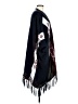 Wild Pearl 100% Acrylic Blue Poncho Size M - photo 4