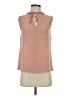 J.Crew Tan Sleeveless Blouse Size 4 - photo 1