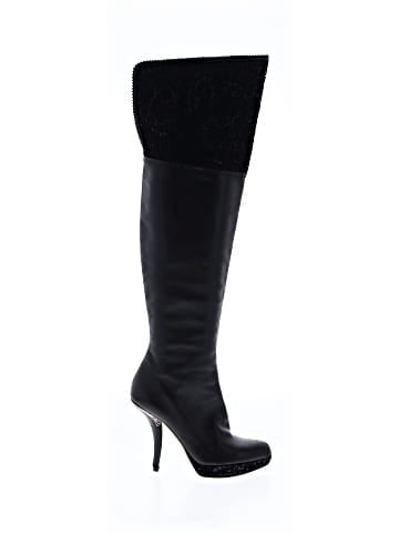 Dior Leather Knee High Boots (view 1)