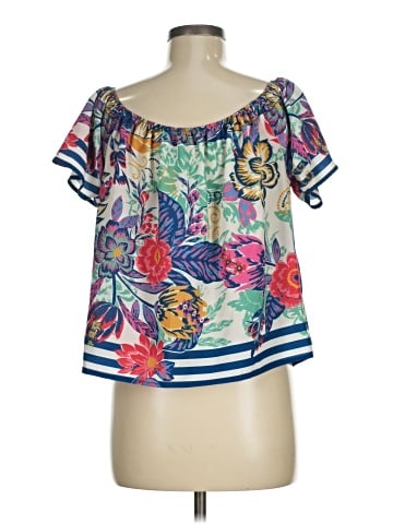 Flying Tomato Short Sleeve Blouse (view 2)