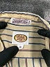 Assorted Brands Stripes Tan Long Sleeve Blouse Size 16 - photo 7