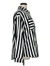 Fashion Nova Stripes Silver Long Sleeve Blouse Size XL - photo 4