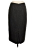 Semantiks Tweed Gray Brown Formal Skirt Size 2 - photo 2