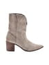 Kaanas 100% Leather Gray Tan Ankle Boots Size 10 - photo 1