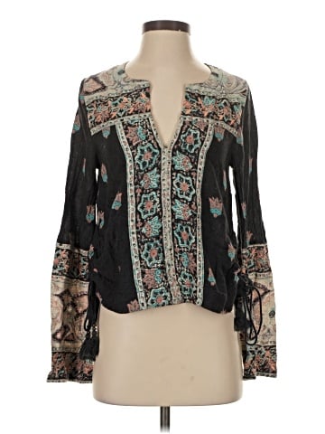 Free People Long Sleeve Blouse (view 1)