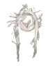 Unbranded Gray White Scarf One size - photo 1