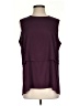 Calvin Klein 100% Polyester Burgundy Sleeveless Top Size S (estimated) - photo 1