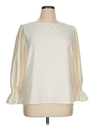 Ann Taylor Factory 3/4 Sleeve Blouse (view 1)