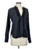 Helmut Lang 100% Silk Black Long Sleeve Silk Top Size XS - photo 1