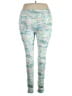 Zelos Floral Green Active Pants Size 2X - photo 2