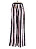 Ark & Co. Stripes Silver Casual Pants Size M - photo 2