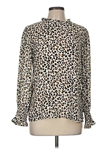 IMNYC Isaac Mizrahi Long Sleeve Blouse (view 1)