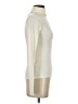 MNG Stripes Ivory Turtleneck Sweater Size S - photo 4