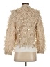 Saachi Tan Ivory Cardigan Size 2 (estimated) - photo 2