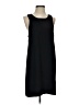 Tildon 100% Polyester Solid Black Casual Dress Size S - photo 1