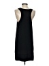 Tildon 100% Polyester Solid Black Casual Dress Size S - photo 2
